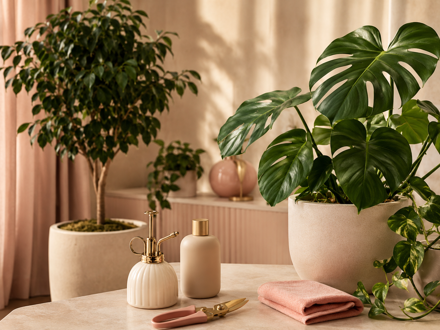 Ongoing indoor plant care by Pink's Plantscaping